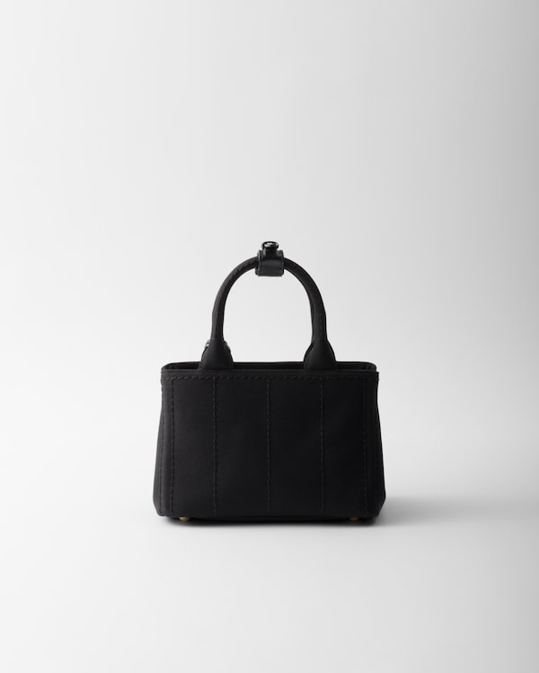 Prada Jardinière mini cotton canvas handbag Prada Jardinière mini cotton canvas handbag