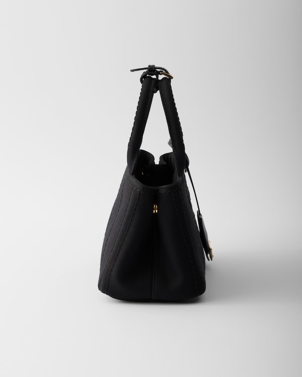 Prada Jardinière mini cotton canvas handbag Prada Jardinière mini cotton canvas handbag