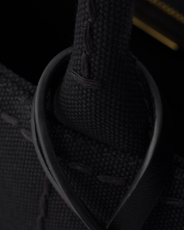 Prada Jardinière cotton canvas mini-bag - Black Prada Jardinière cotton canvas mini-bag - Black