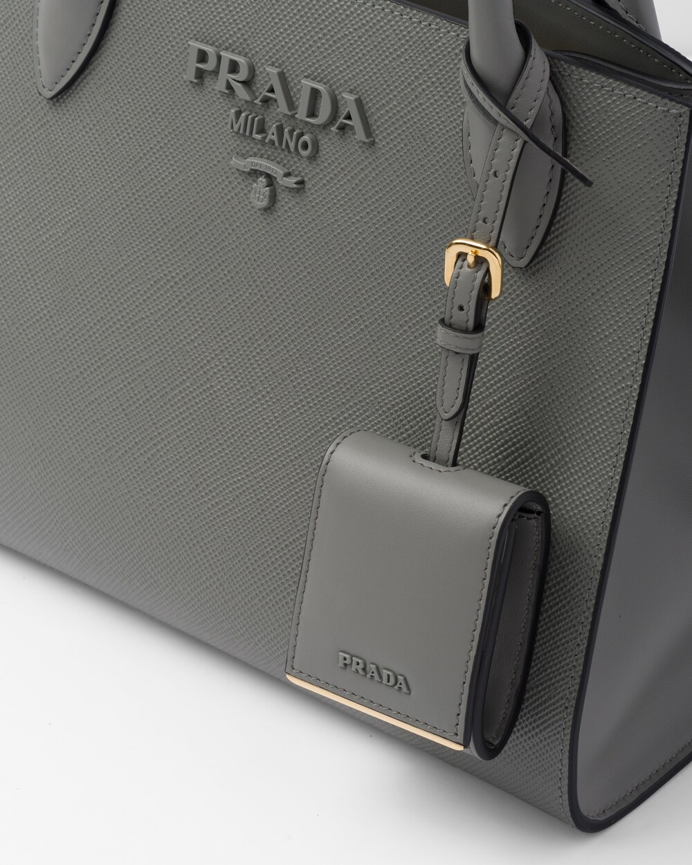 プラダ PRADA サフィアーノ モノクロームバッグ