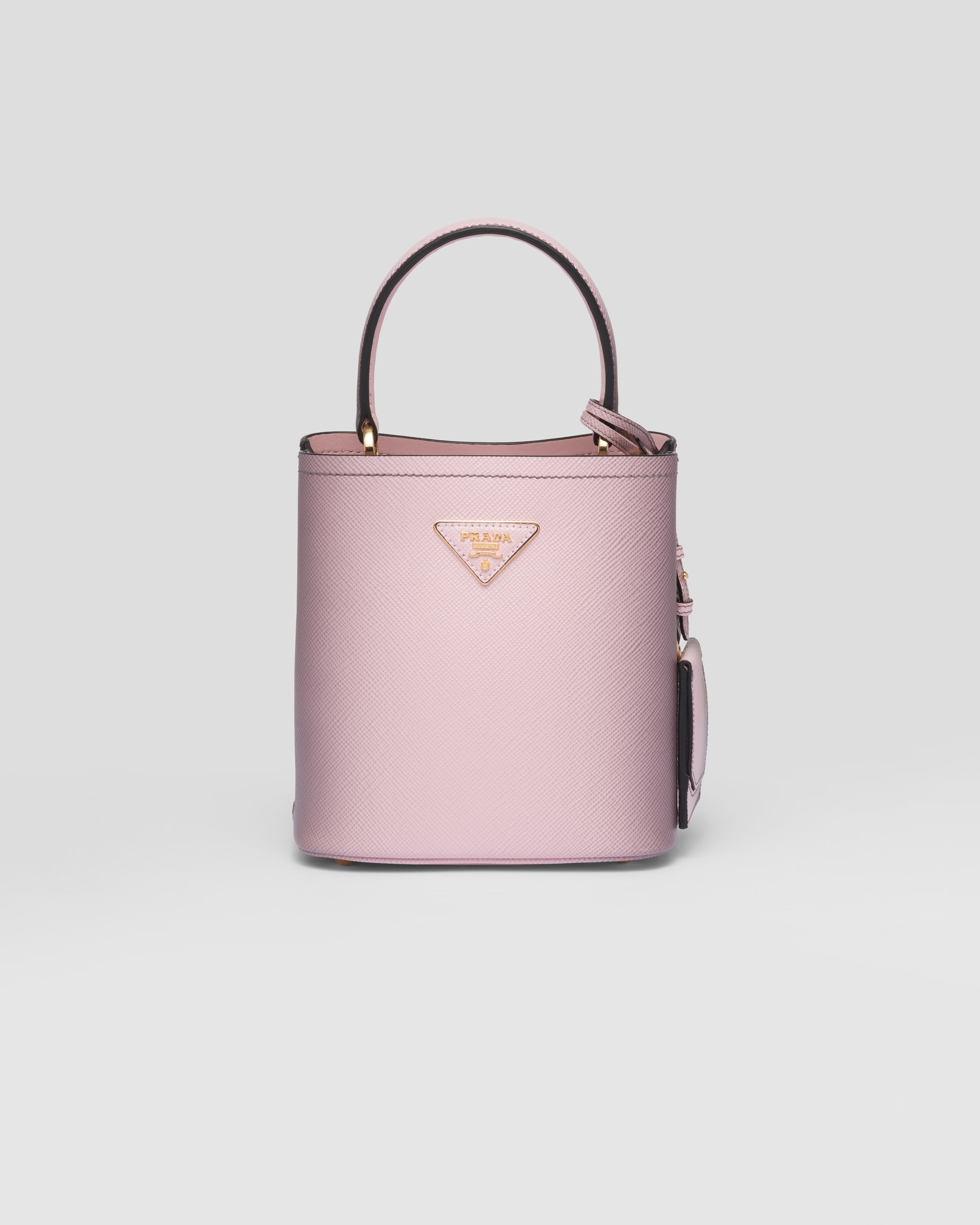 Alabaster Pink Small Prada Galleria Saffiano Leather Bag