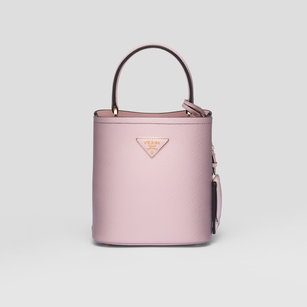 Prada Petit sac Prada Panier en cuir Saffiano 1