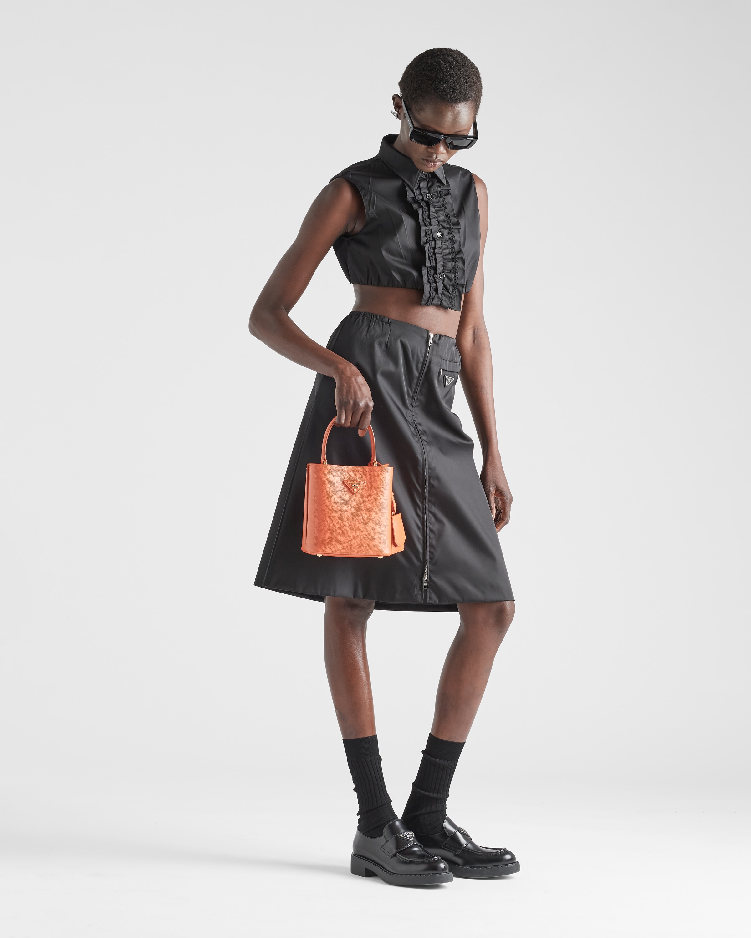 Prada panier bag discount