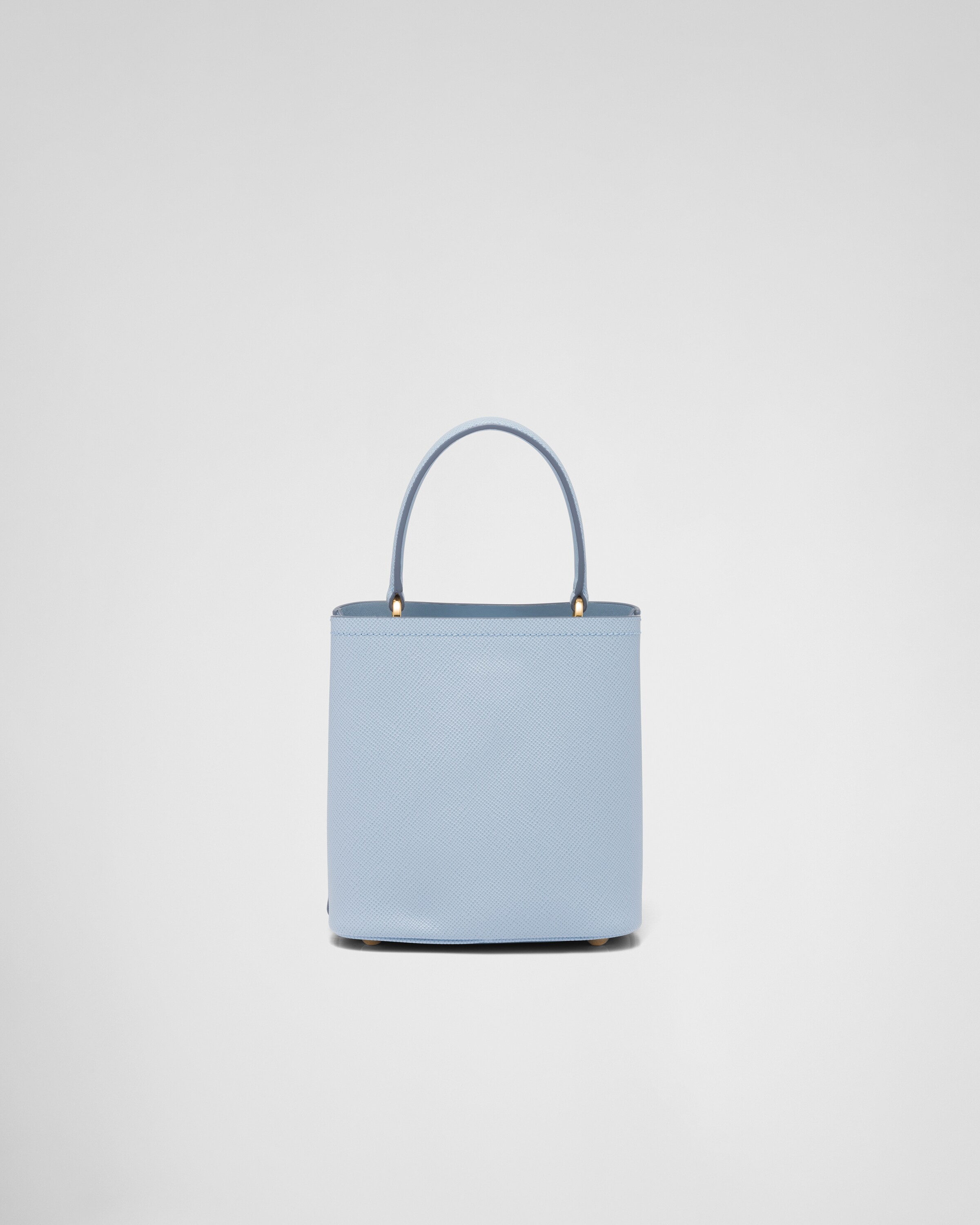 PRADA ライトブルー ケース ライトブルー サフィアーノトライアングル カードケース | PRADA