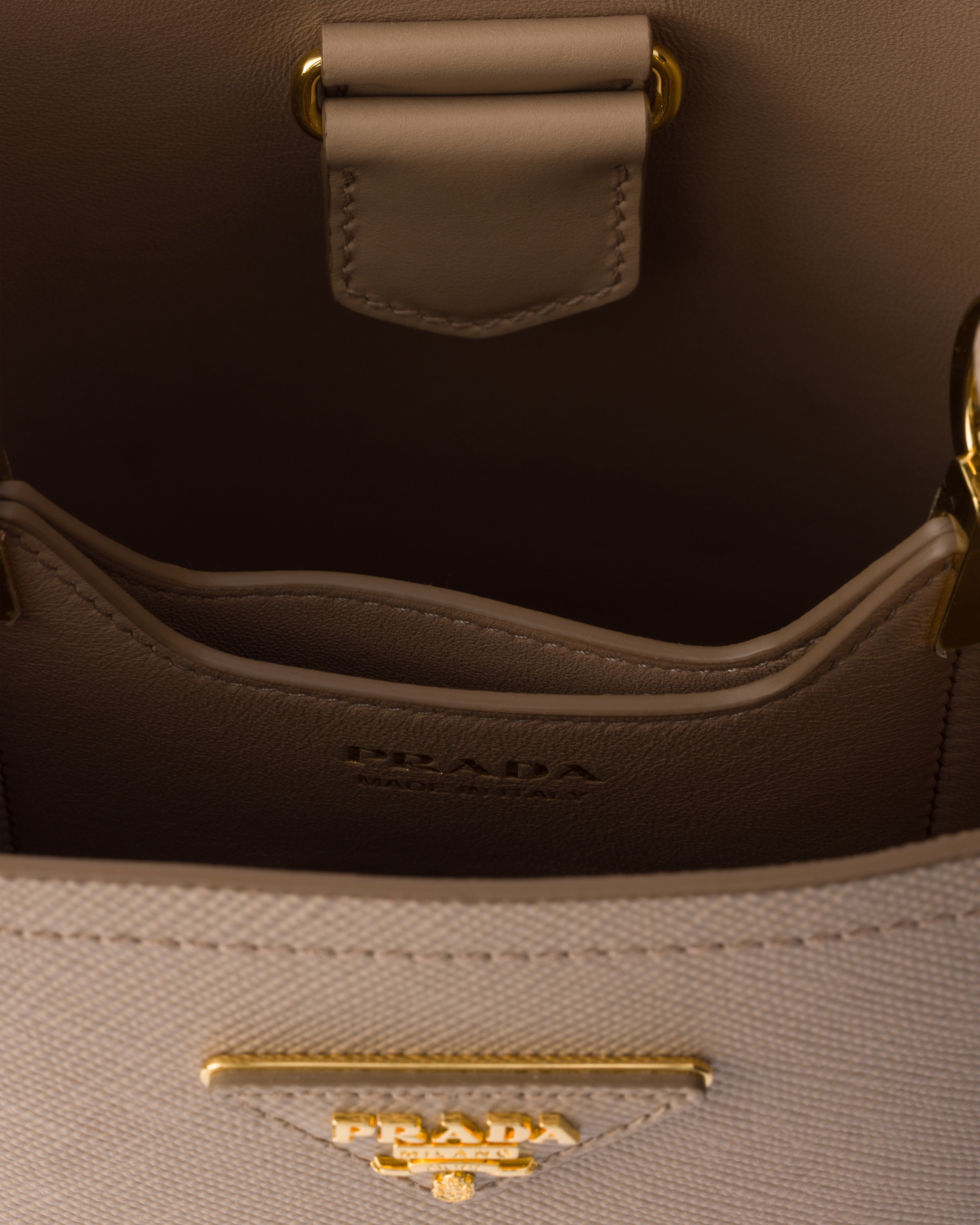 Prada Panier mini Saffiano leather bag