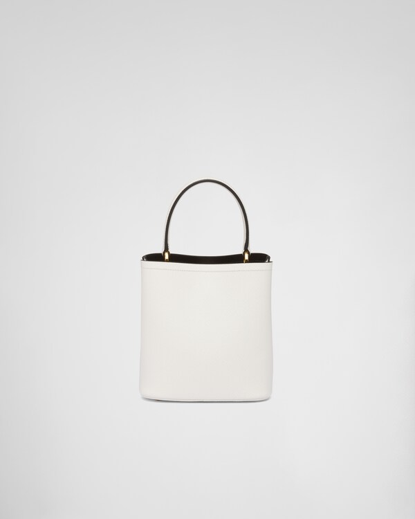 Kleine Prada Panier Tasche aus Saffiano-Leder Kleine Prada Panier Tasche aus Saffiano-Leder