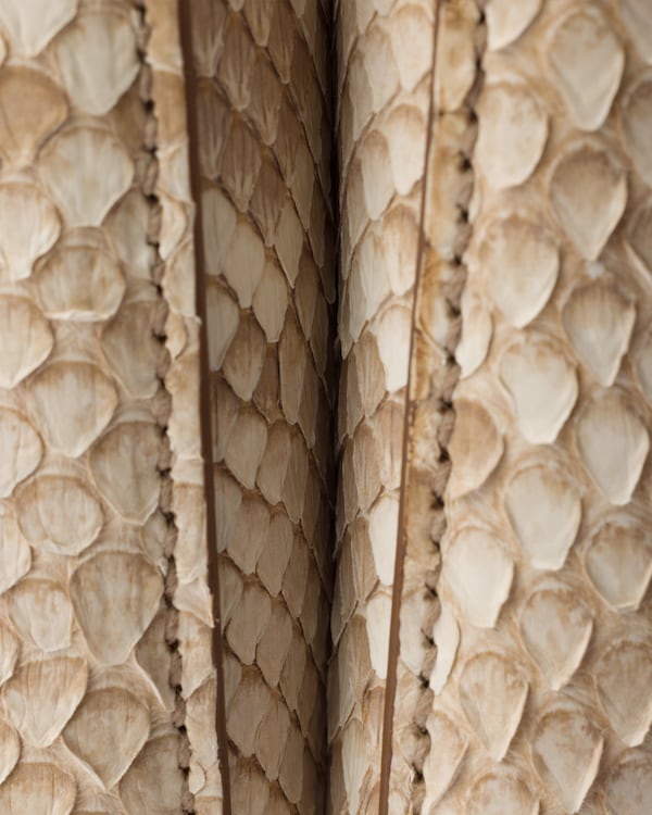 Prada Panier python nubuck leather mini-bag - Sand Beige Prada Panier python nubuck leather mini-bag - Sand Beige