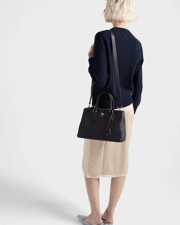 Sac Prada Galleria de taille grand en cuir Sac Prada Galleria de taille grand en cuir