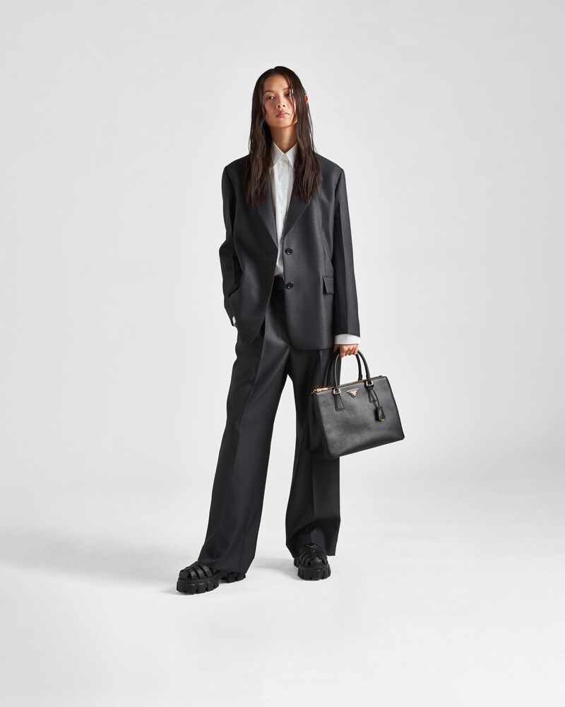 Prada Galleria 大号Saffiano 皮革手袋