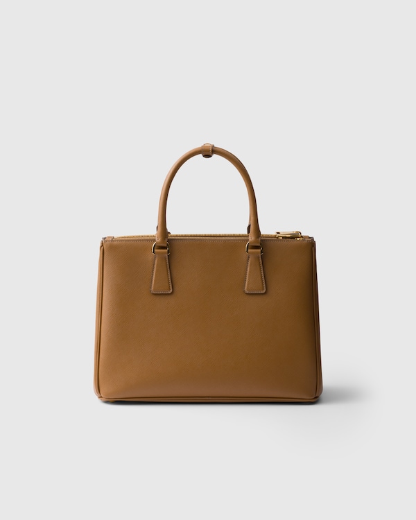 Grand sac Prada Galleria en cuir Saffiano - Caramel Grand sac Prada Galleria en cuir Saffiano - Caramel