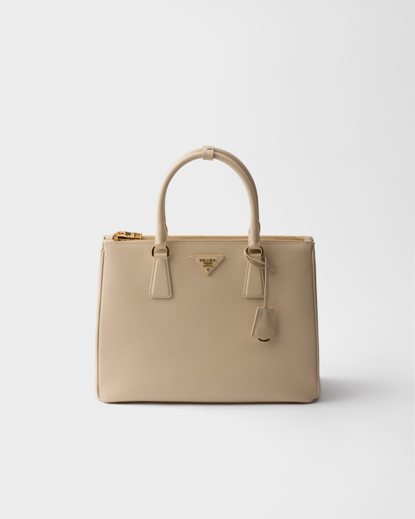 Bolso grande Prada Galleria de piel Saffiano - Travertino Bolso grande Prada Galleria de piel Saffiano - Travertino