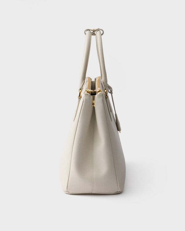 Prada Galleria large Saffiano leather bag - Chalk White Prada Galleria large Saffiano leather bag - Chalk White