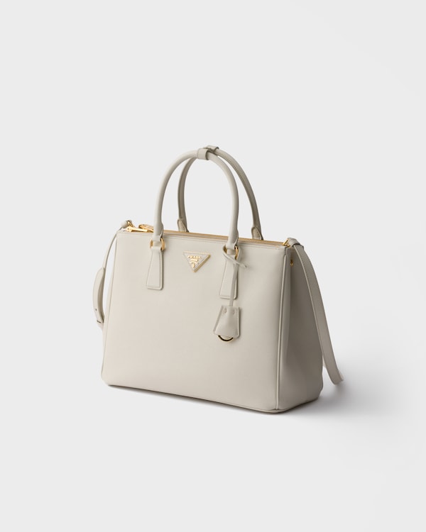 Prada Galleria large Saffiano leather bag - Chalk White Prada Galleria large Saffiano leather bag - Chalk White