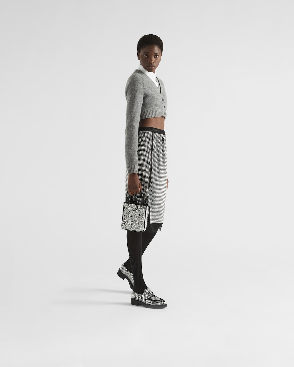 prada studded strap sneakers