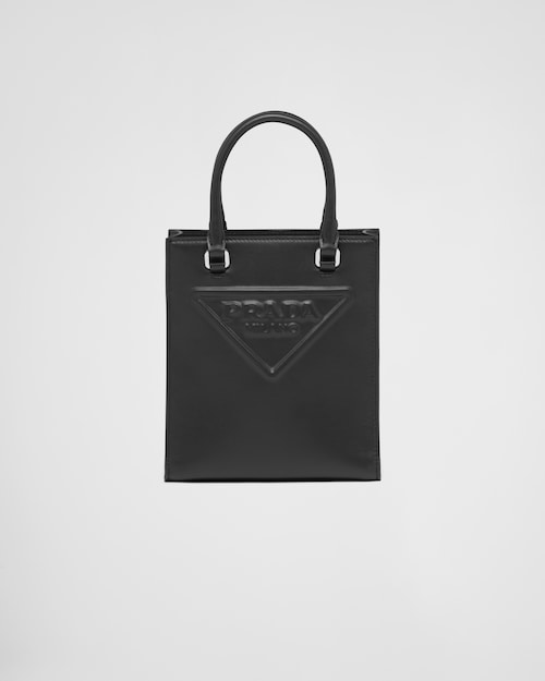 Borsa a mano in pelle prada