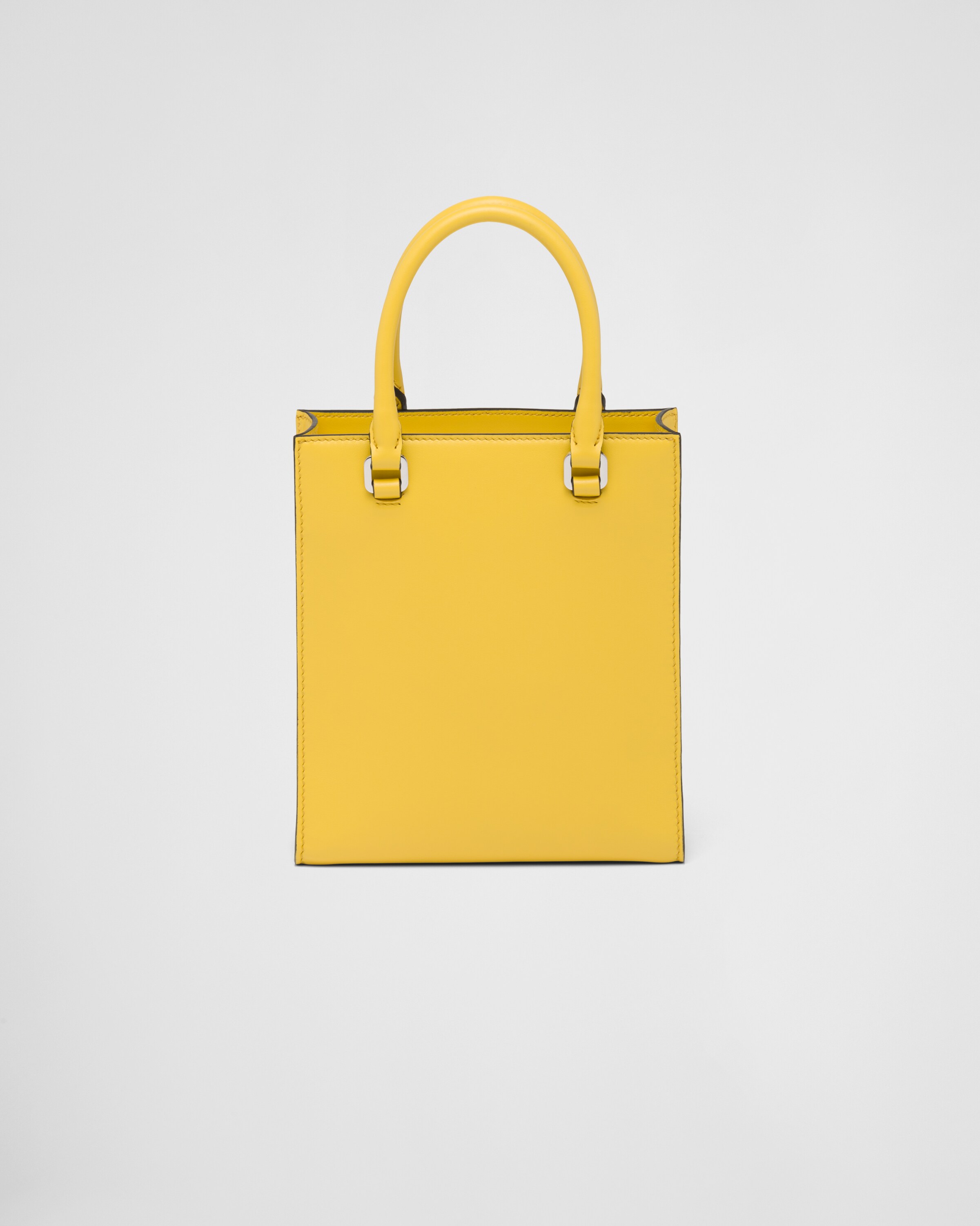 Prada Cahier Shoulder Bag In Sunny Yellow