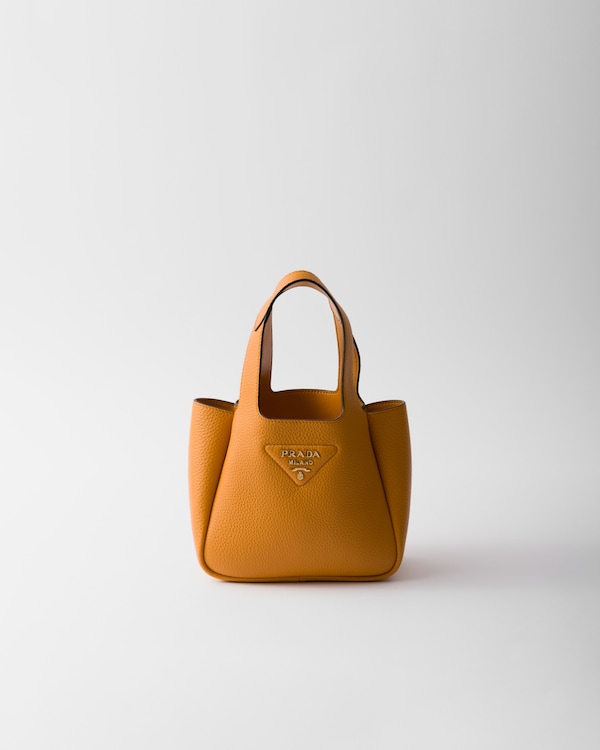 Astral Blue Saffiano leather mini-bag | PRADA