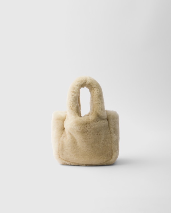 Mini shearling handbag Mini shearling handbag