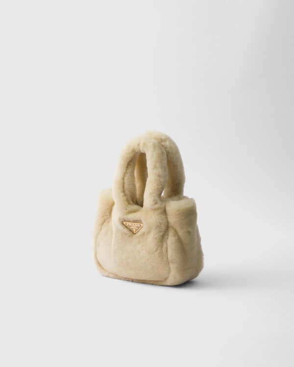 Mini shearling handbag Mini shearling handbag