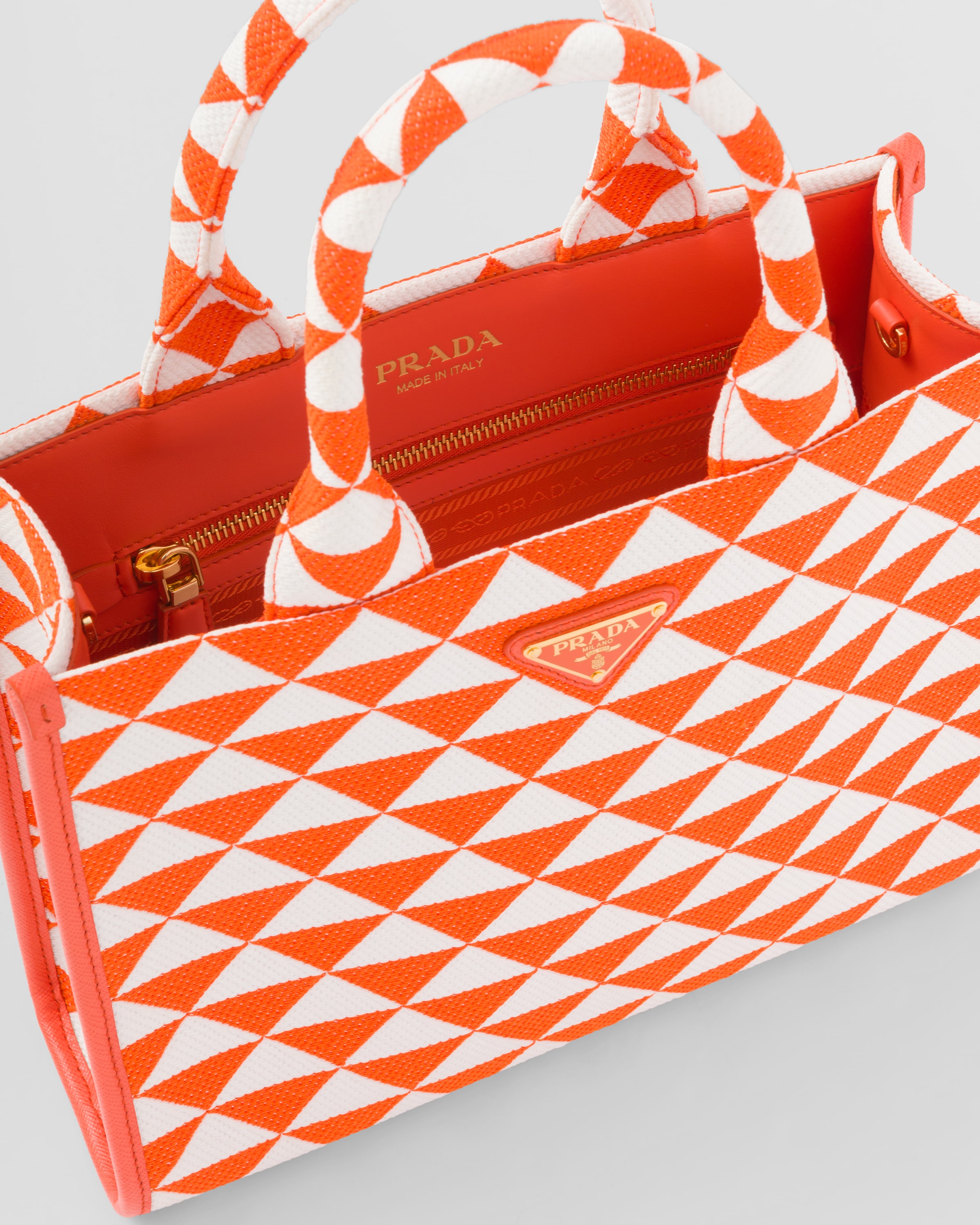 Prada orange bag discount