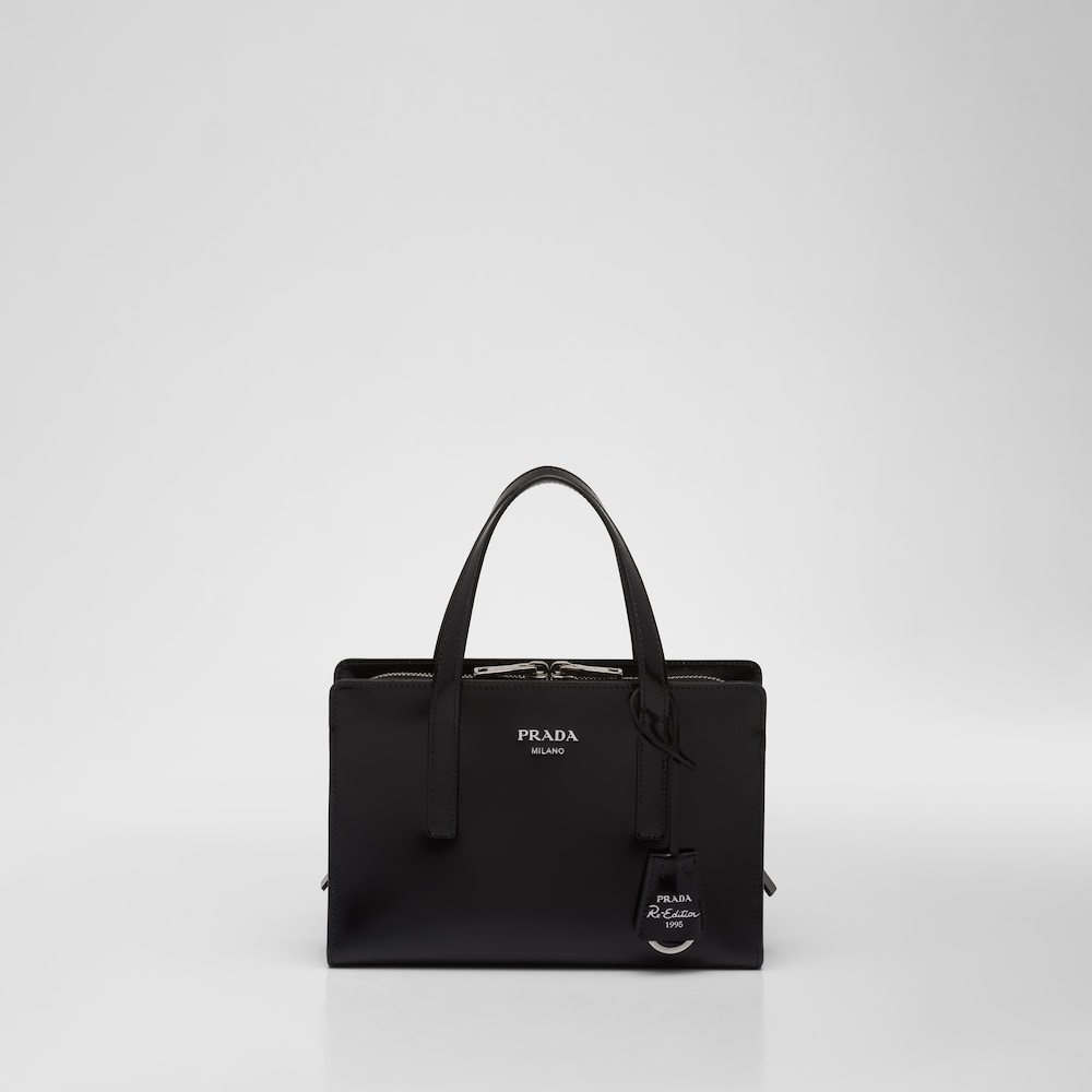 Prada Prada Re-Edition 1995 brushed-leather mini handbag 1