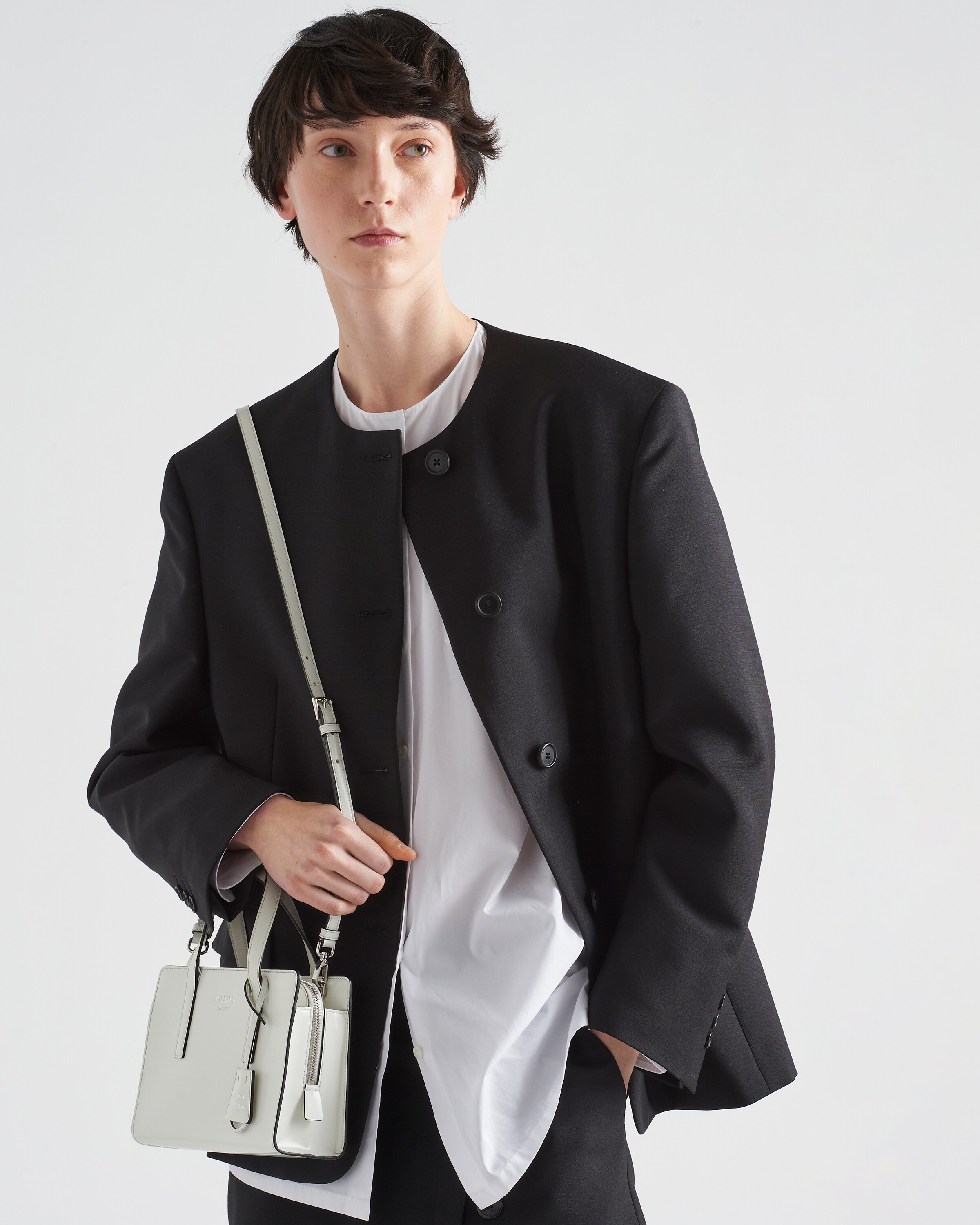 Prada Re Edition 1995 brushed leather mini handbag