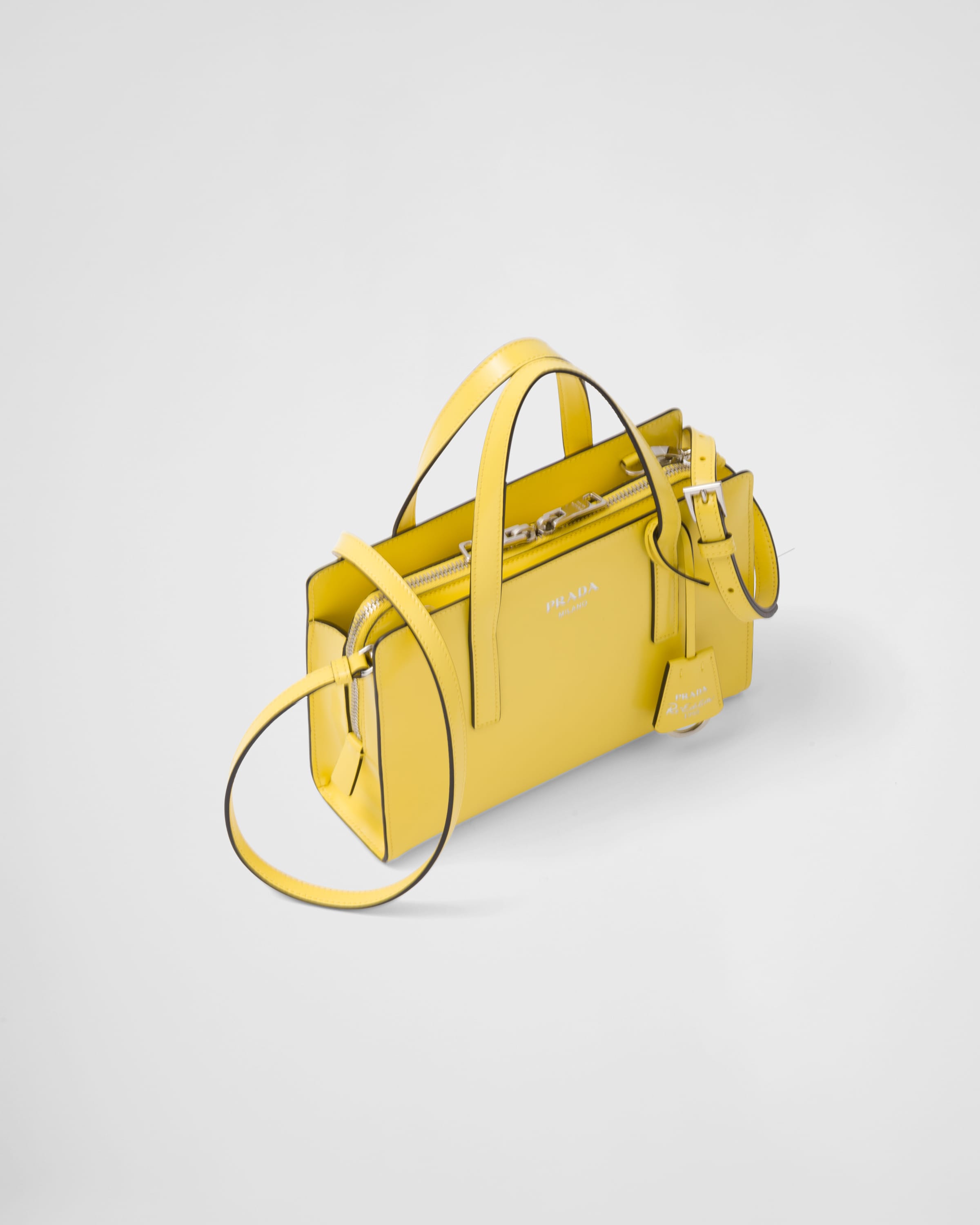 Prada Prada Re\u002DEdition 1995 brushed\u002Dleather mini handbag 3