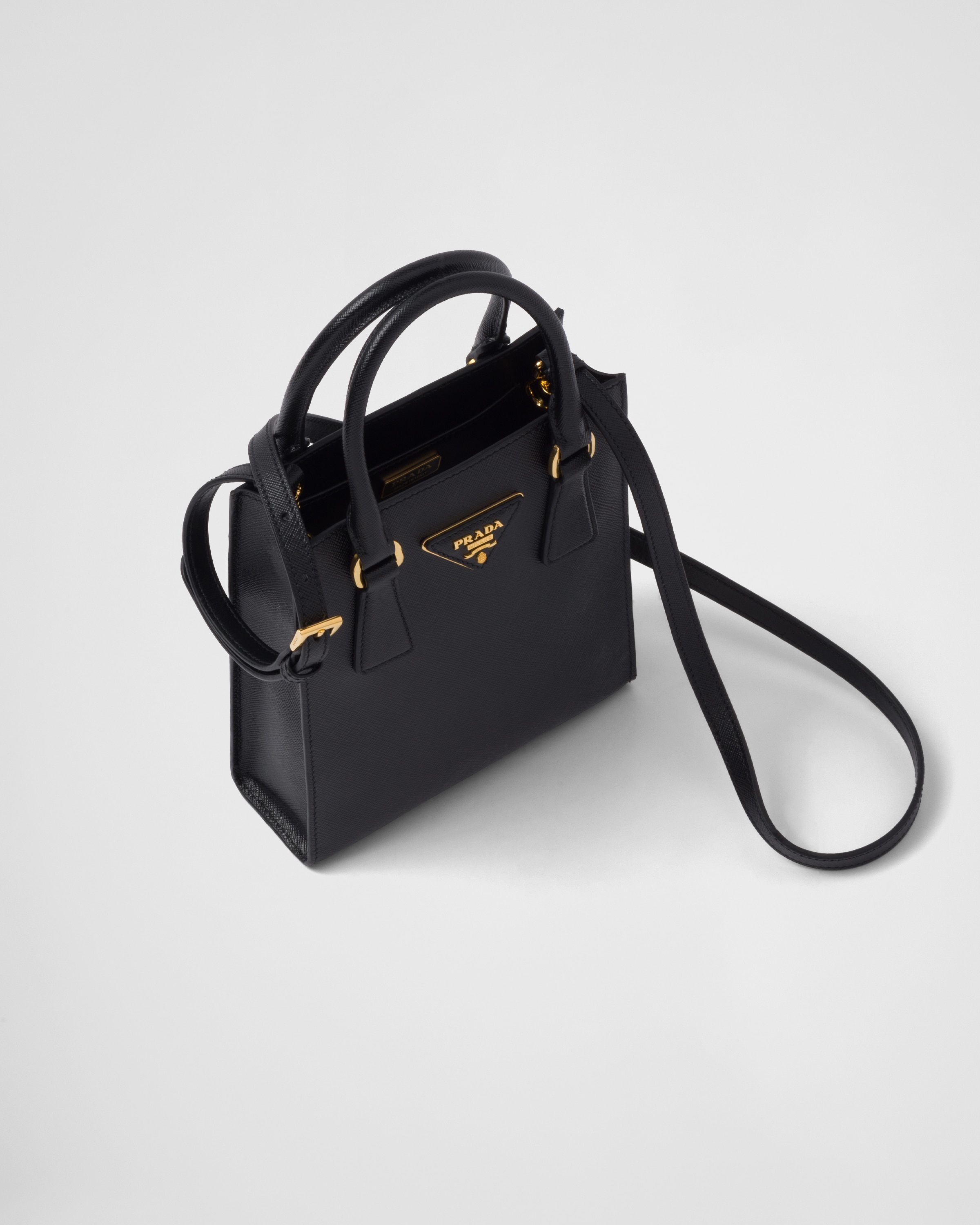 Prada black on sale saffiano