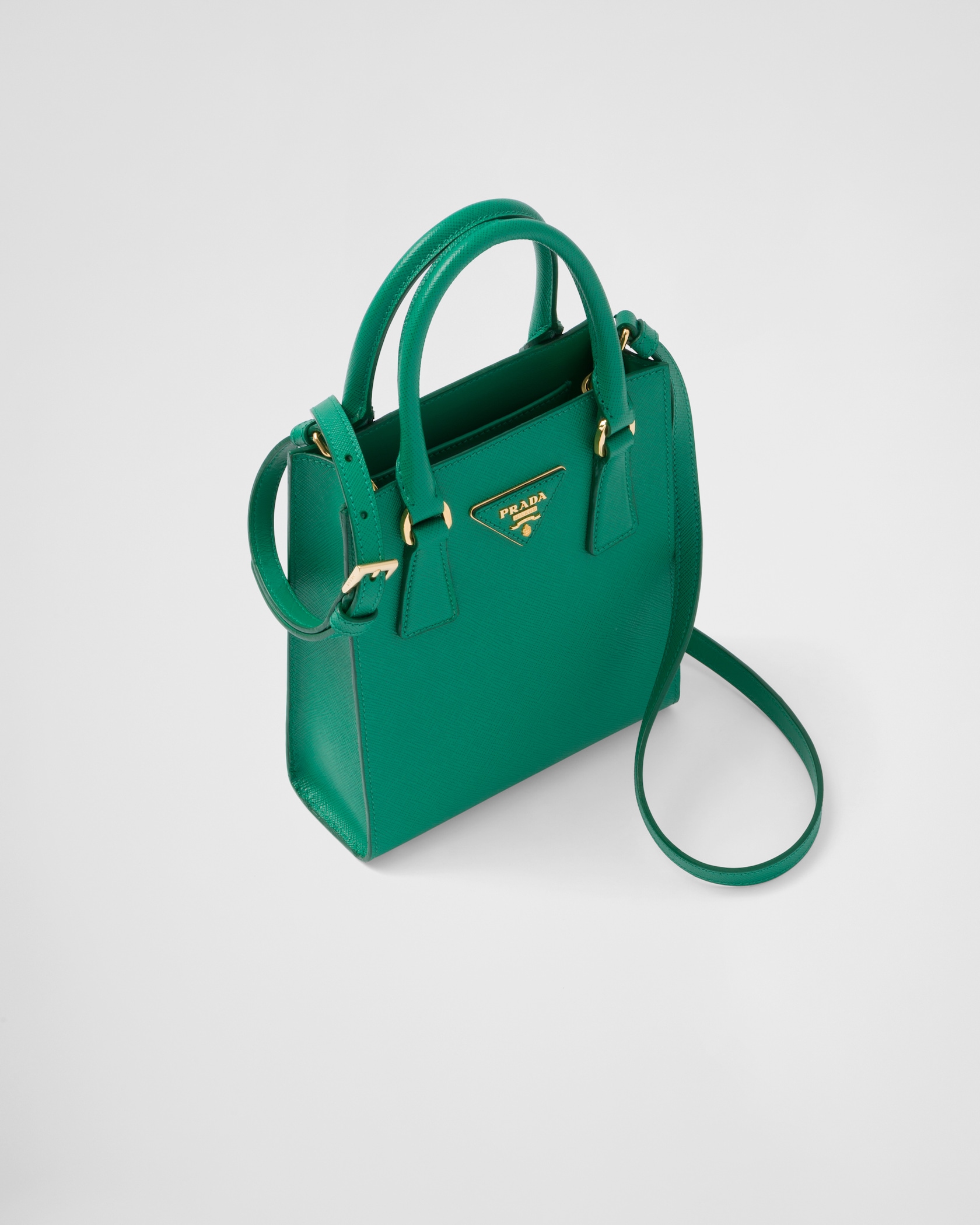 Mango Saffiano Leather Handbag PRADA