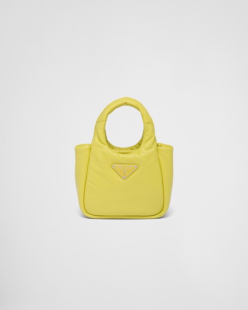 Prada Mini sac Prada Soft en cuir nappa matelassé 1
