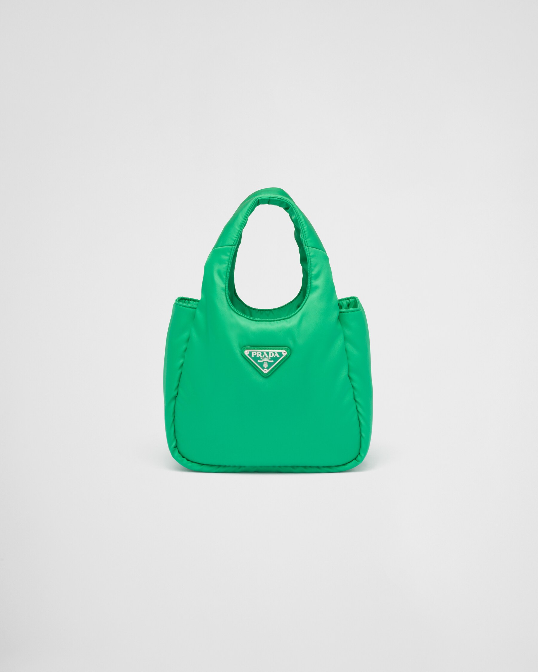Mint Green Prada Soft Padded Renylon Minibag PRADA