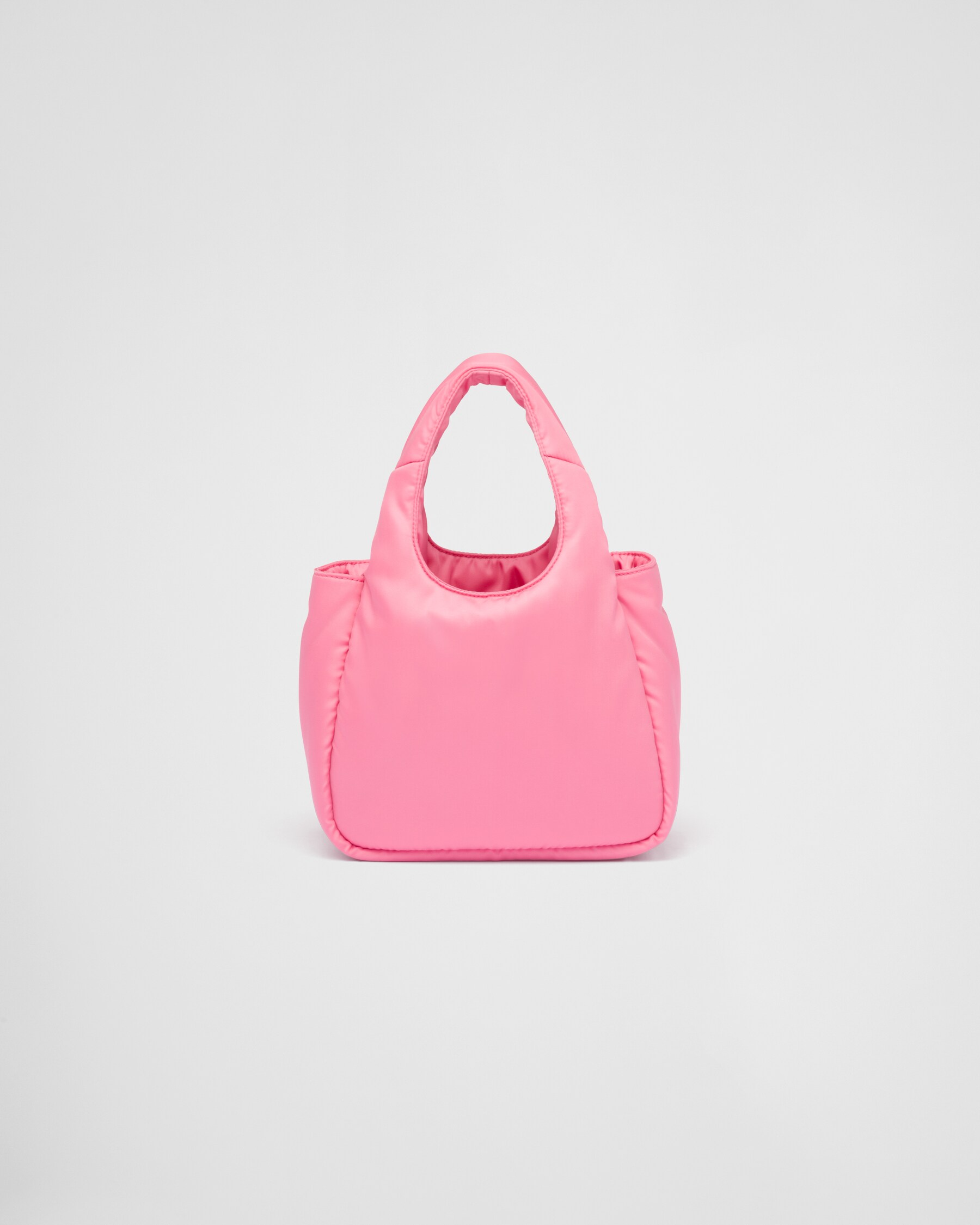 Begonia Pink Prada Soft Padded Renylon Minibag PRADA