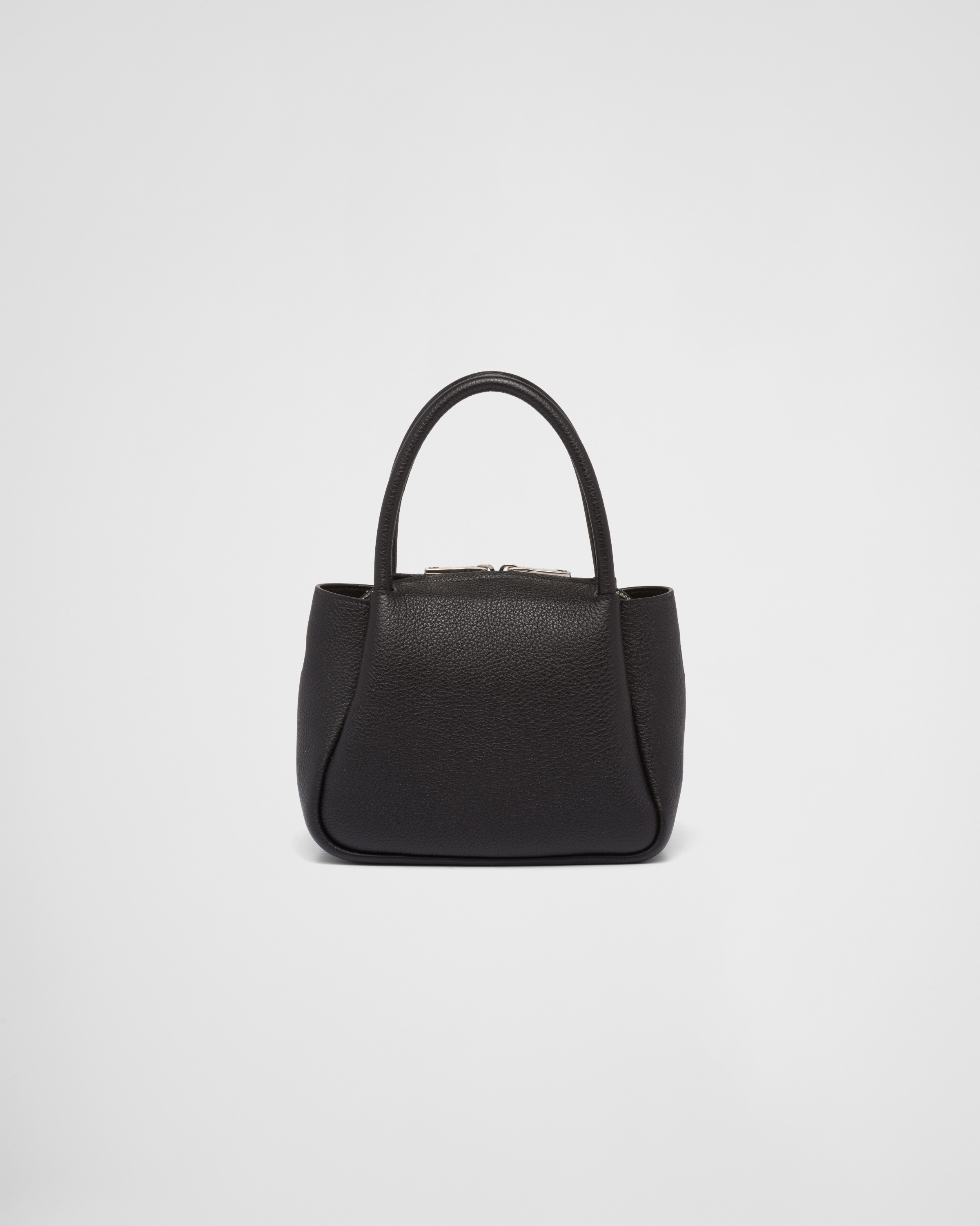 Black Leather Mini Handbag PRADA
