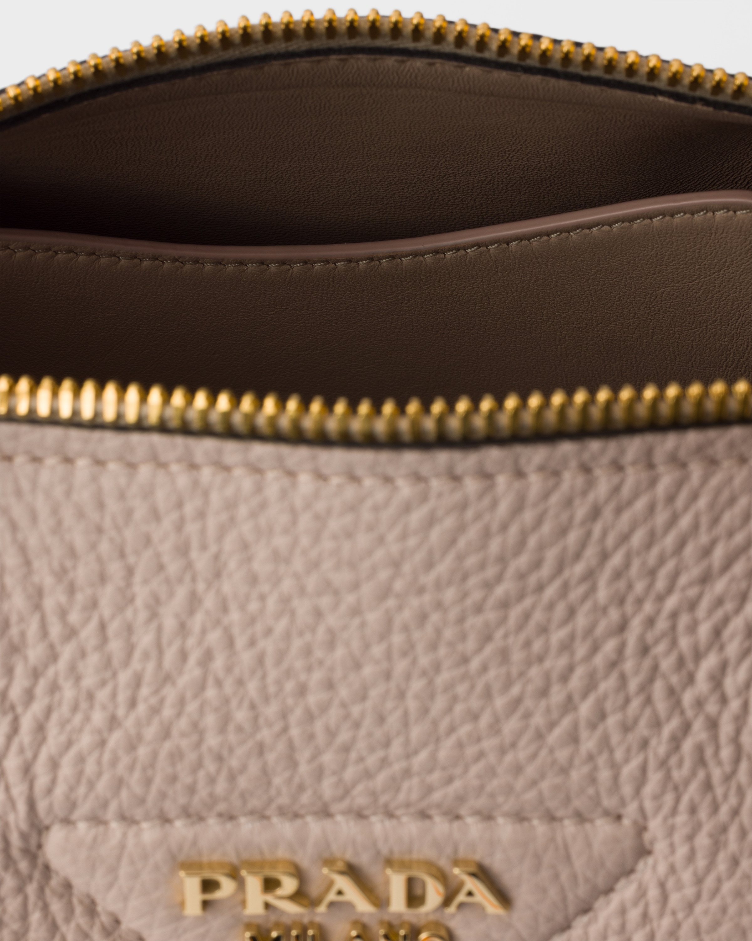 Leather mini handbag
