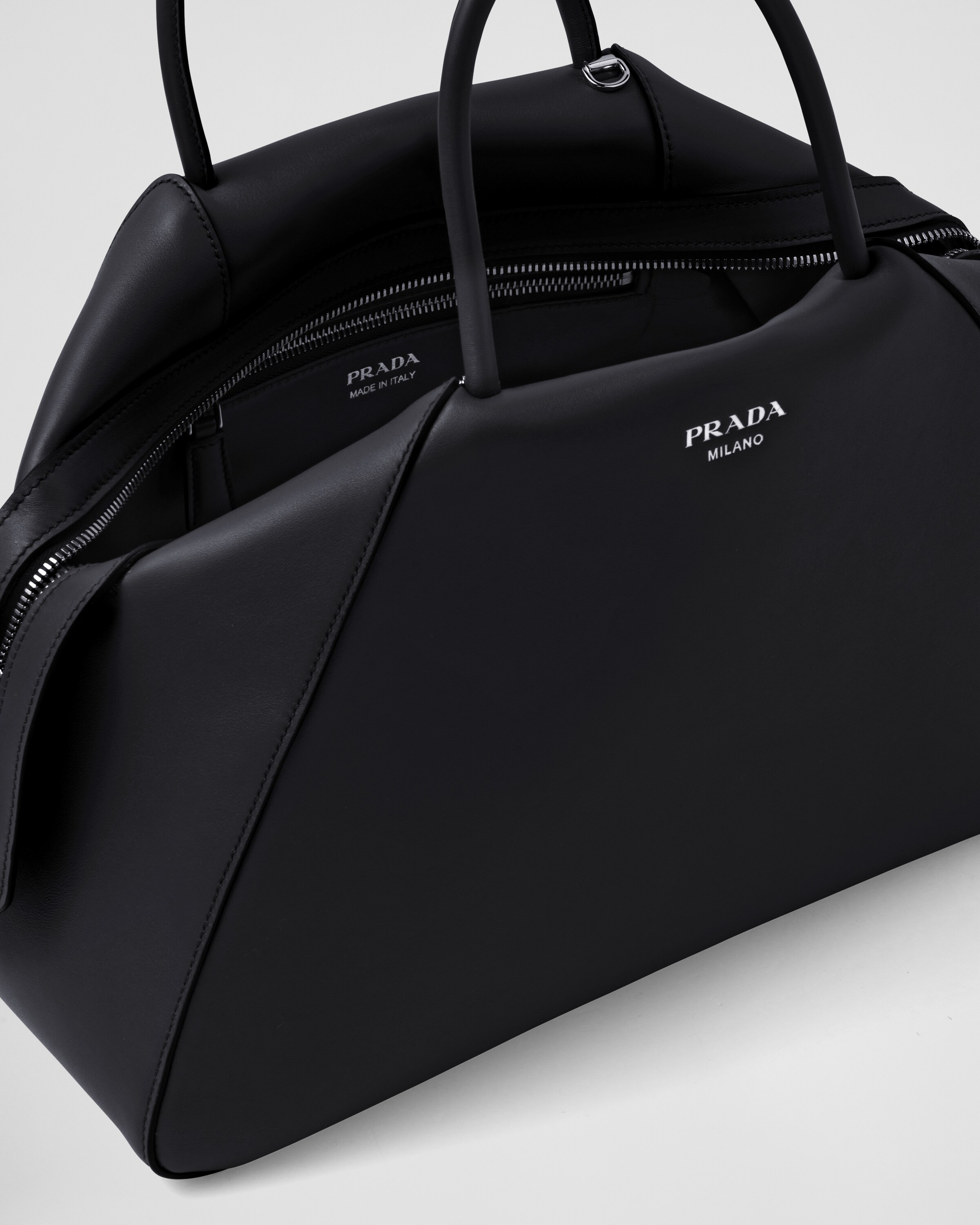 Black Large leather Prada Supernova handbag Prada