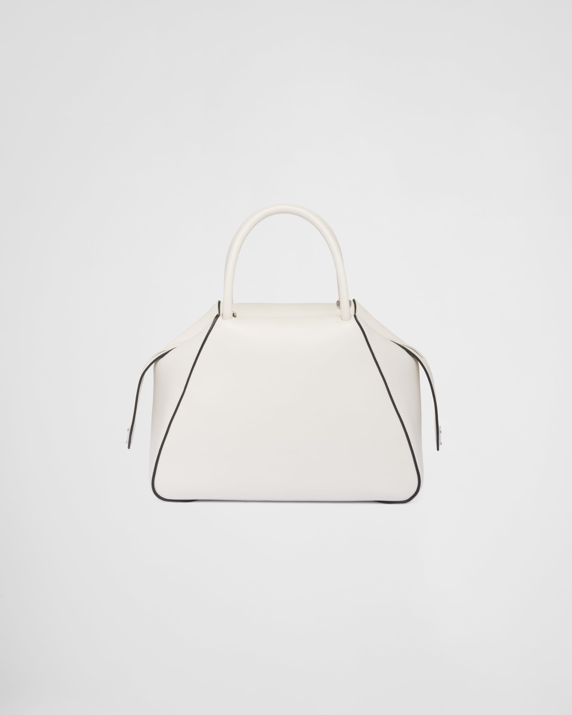 Prada metal handle bag clearance