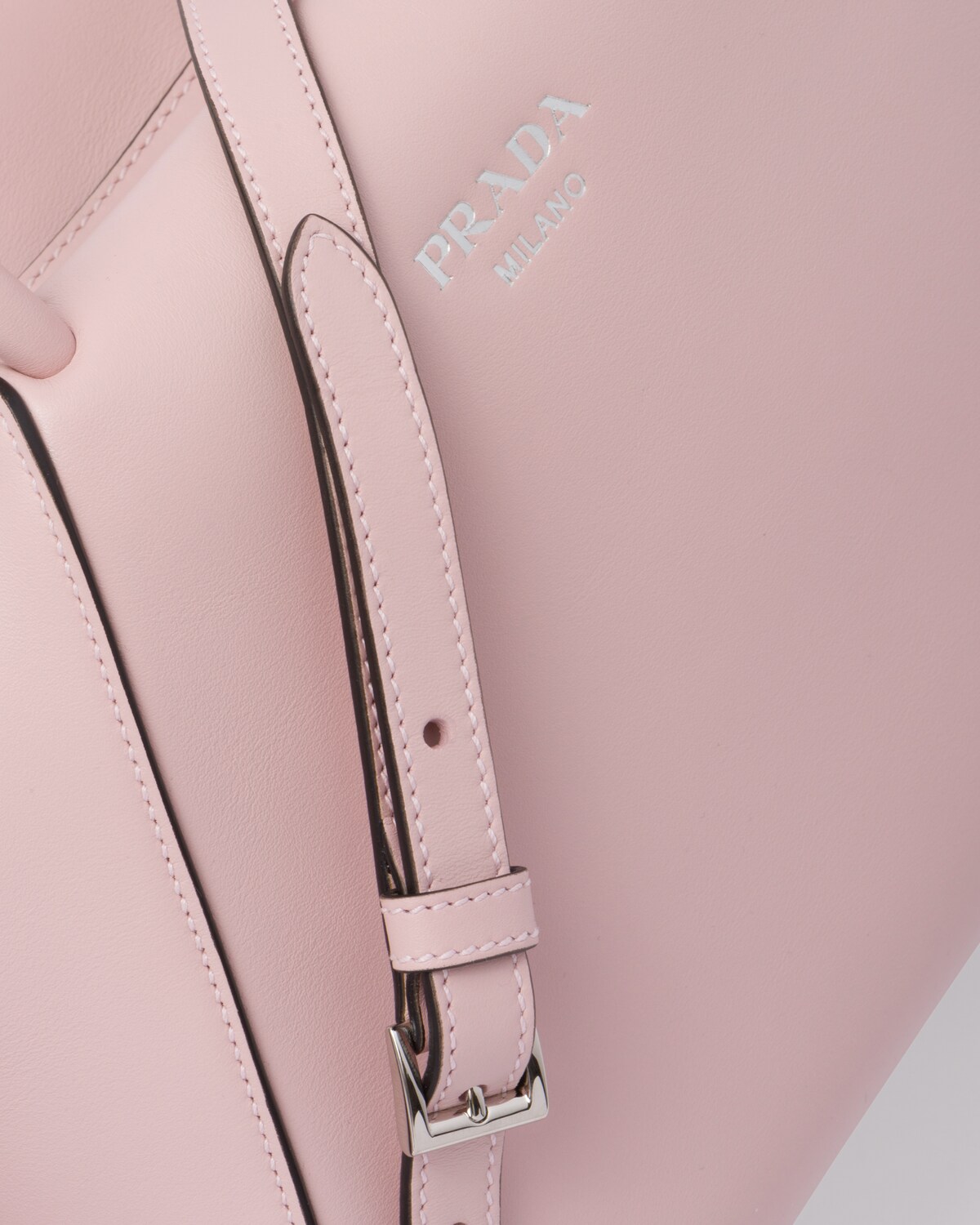 Alabaster Pink Small Leather Prada Supernova Handbag PRADA