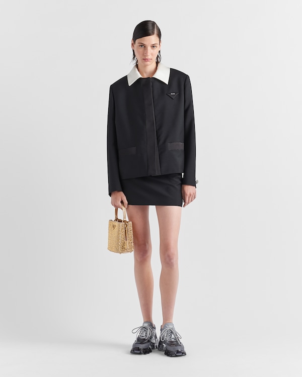 Prada Panier satin bag with crystals Prada Panier satin bag with crystals