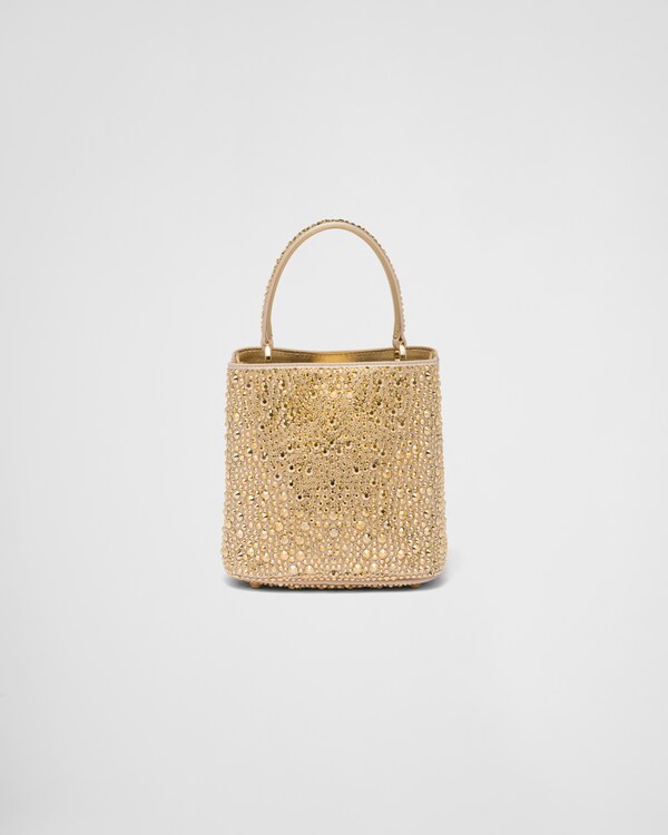 Prada Panier satin bag with crystals Prada Panier satin bag with crystals