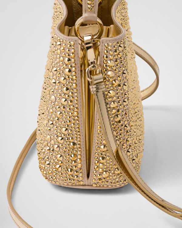 Prada Panier satin bag with crystals Prada Panier satin bag with crystals