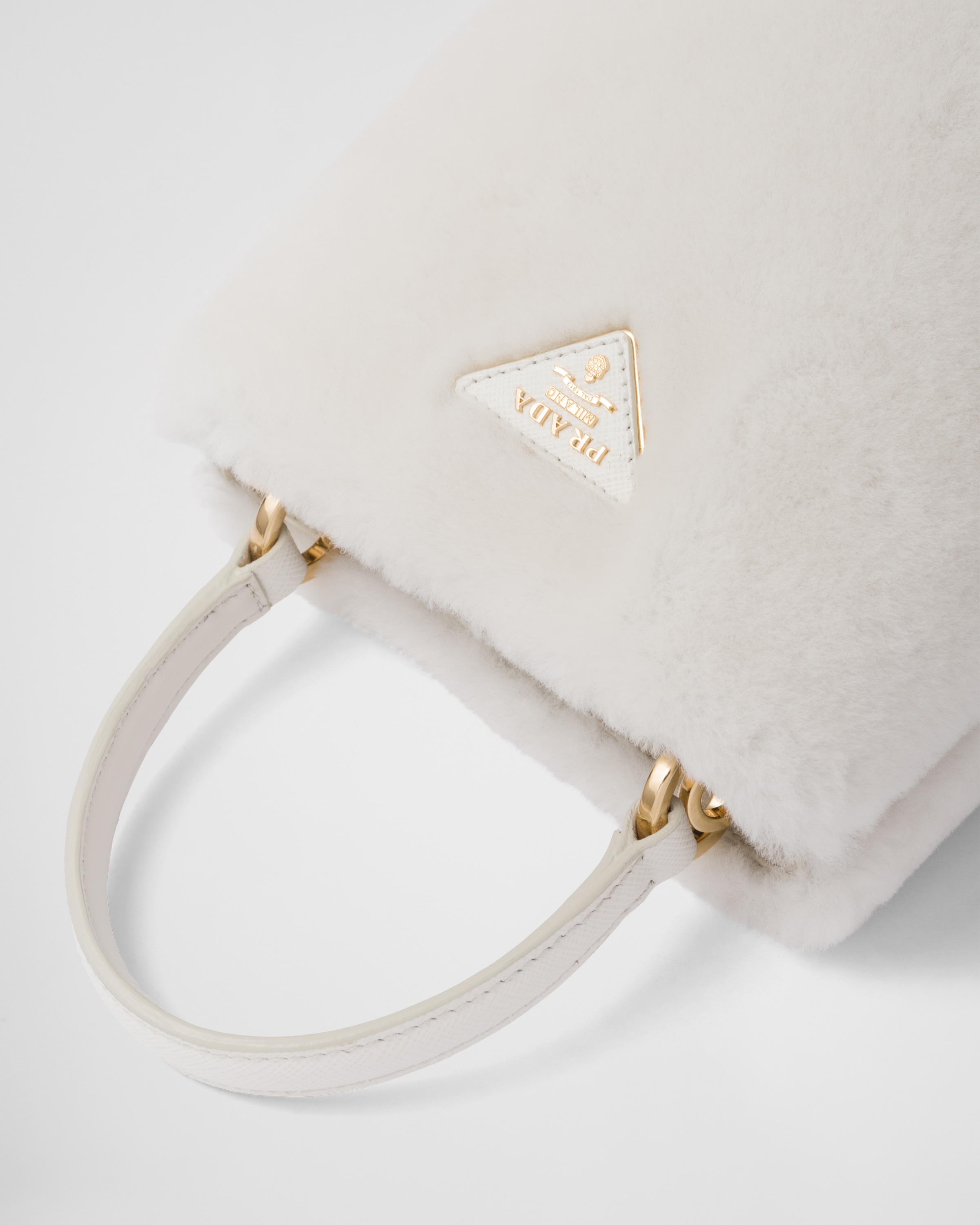 White prada tote bag clearance