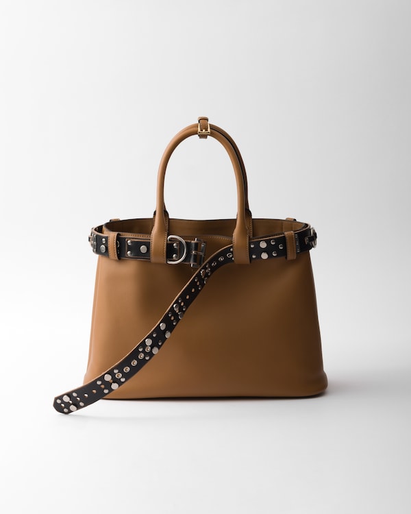 Black Medium Prada Carey leather bag | PRADA Black Medium Prada Carey leather bag | PRADA