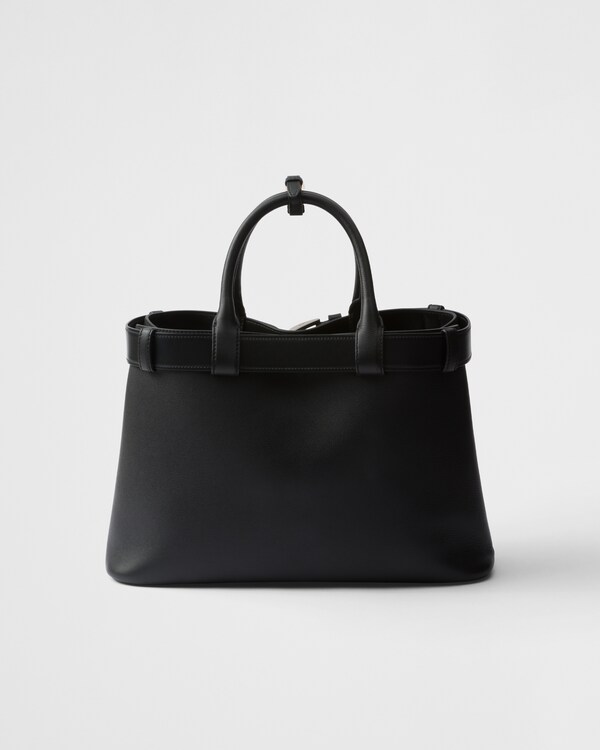 Prada Buckle medium leather handbag with belt Prada Buckle medium leather handbag with belt