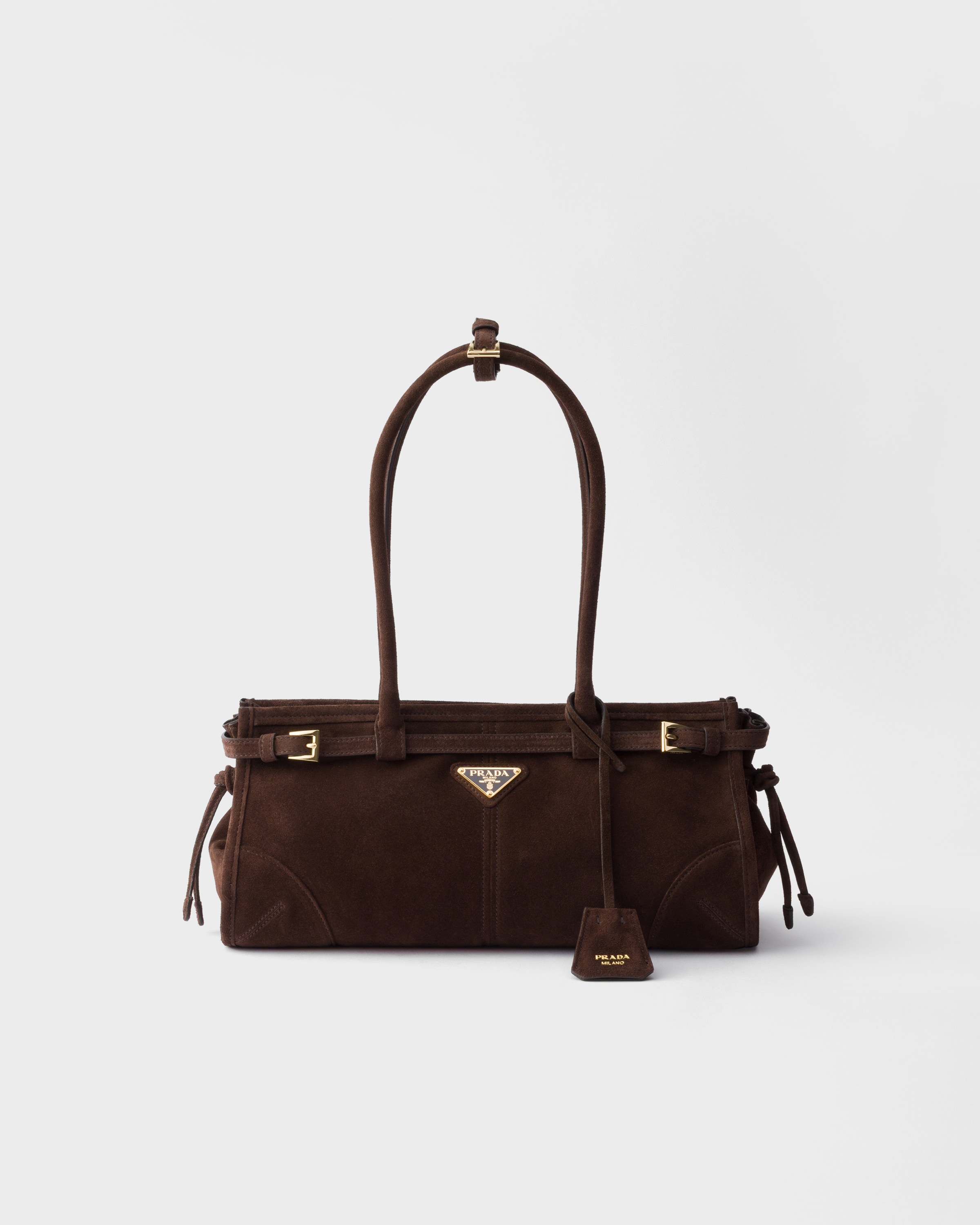 Prada Prada Bonnie medium suede bag