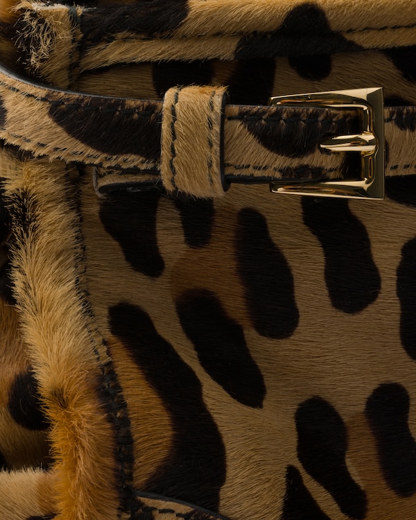 Sac à main Prada Bonnie en cuir imprimé Sac à main Prada Bonnie en cuir imprimé