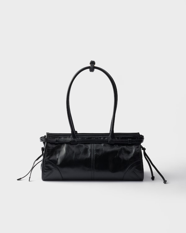 Prada Bonnie medium leather bag - Black Prada Bonnie medium leather bag - Black