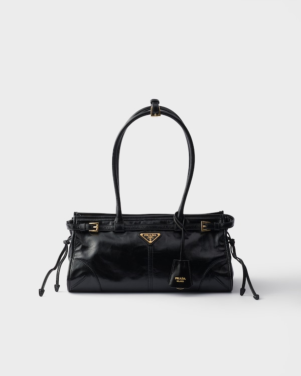 Prada Bonnie medium leather bag - Black Prada Bonnie medium leather bag - Black