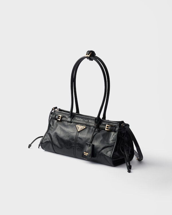 Prada Bonnie medium leather bag - Black Prada Bonnie medium leather bag - Black