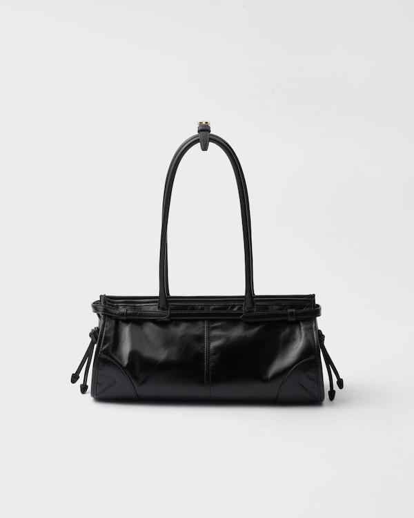 Prada Bonnie medium leather handbag - Black Prada Bonnie medium leather handbag - Black