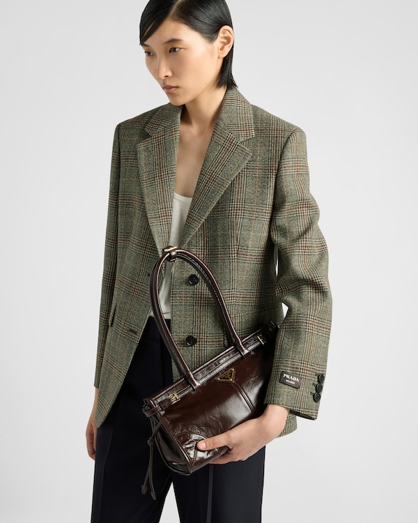 Prada Bonnie medium leather handbag - Dark Brown Prada Bonnie medium leather handbag - Dark Brown